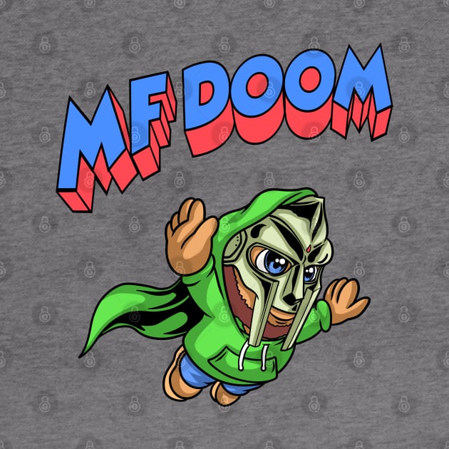 MF DOOM Comic by littlepdraws